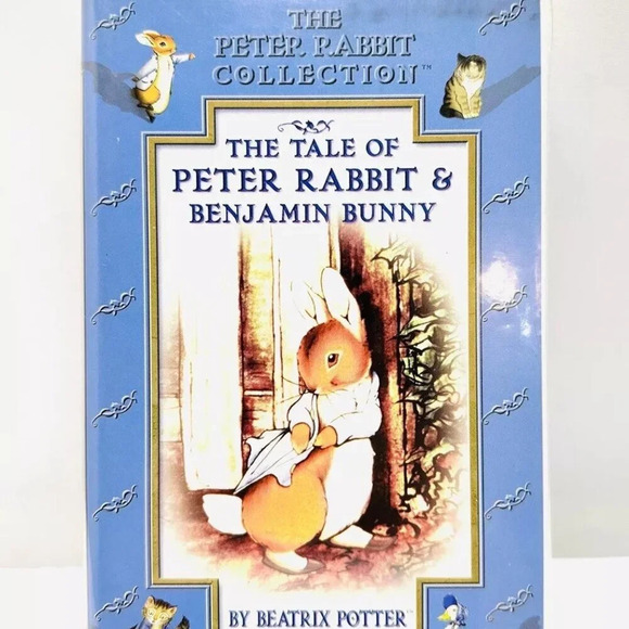 The Tale of Peter Rabbit & Benjamin Bunny VHS Home Video Tape Clamshell Case - Picture 1 of 9